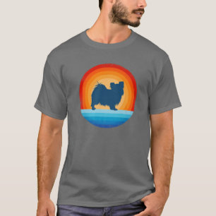 Camiseta Papillon Retro Vintage Sunset Continental Toy Span