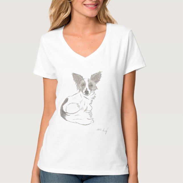 Camiseta Papillon Sketch Shirts (Frente)