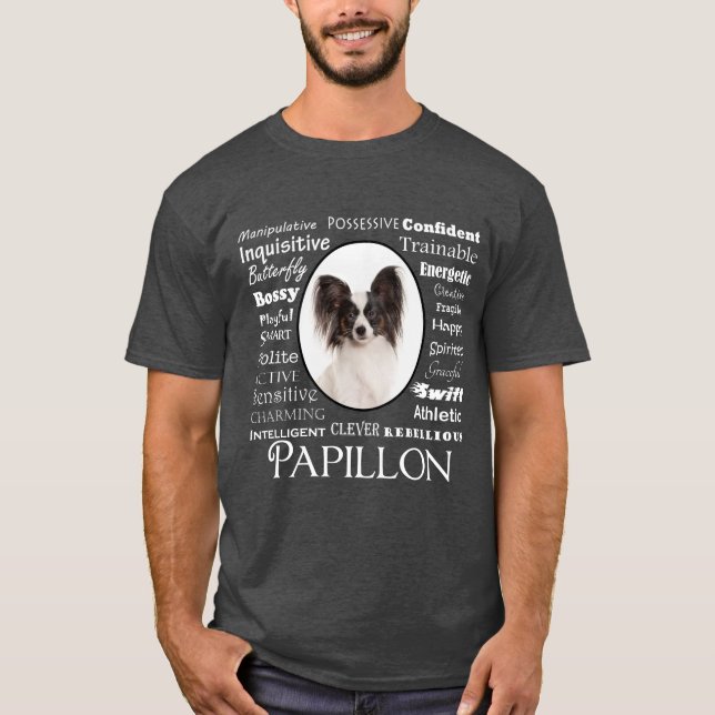 Camiseta Papillon Traits T-Shirt (Frente)