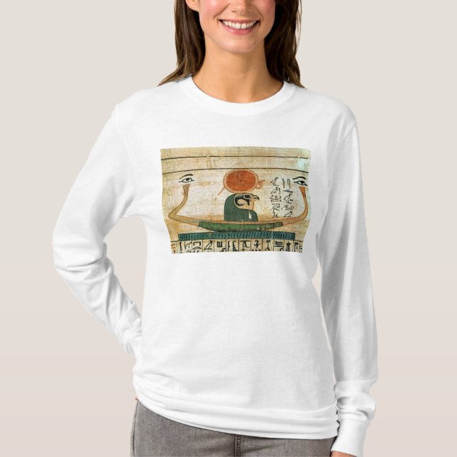 Camiseta Papiro funerário egípcio (Frente)