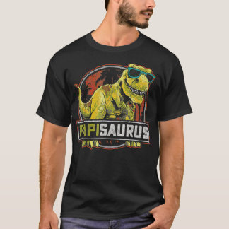 Camiseta Papisaurus T Rex Dinosaur Papi Saurus Match