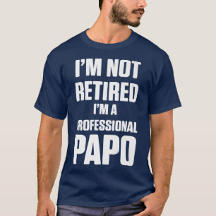 Camiseta Papo Avô Não Dia de os pais Avô
