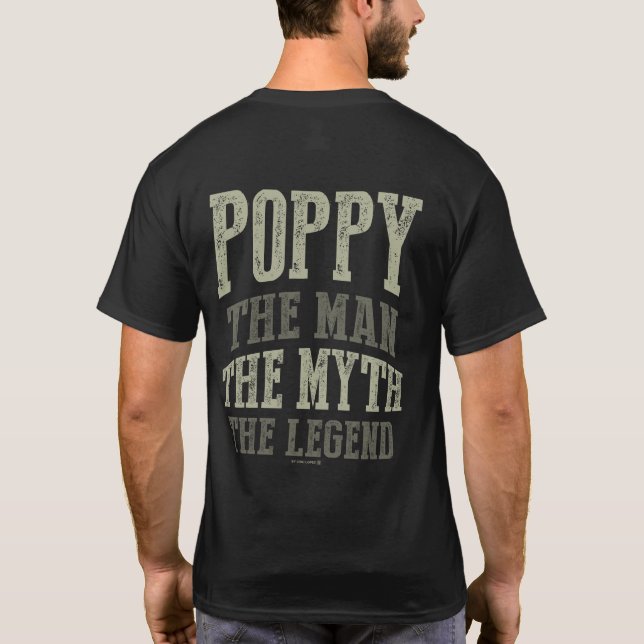 Camiseta Papoie A Legenda (Verso)