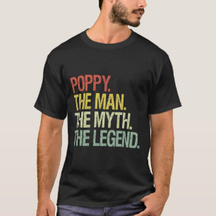 Camiseta Papoie O Homem O Mito Que Os Pais Da Lenda Dão