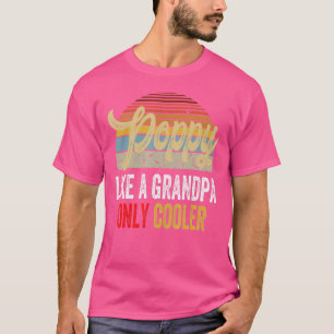 Camiseta Papoila Como Um Avô Apenas Definição De Pai R Mais