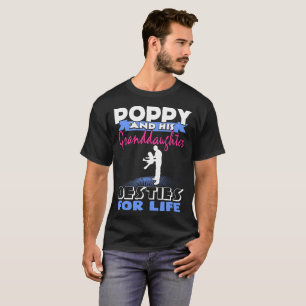 Camiseta Papoila e sua neta Besties para a vida