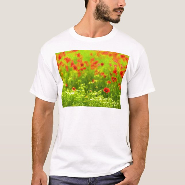Camiseta papoila mim (Frente)