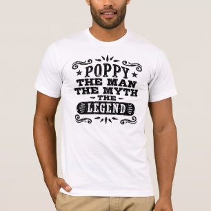 Camiseta Papoila o homem o mito a legenda