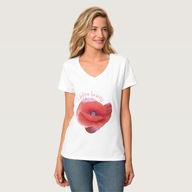Camiseta Papoila. Texto engraçado (Frente Completa)