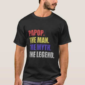 Camiseta Papop Man Myth Legend