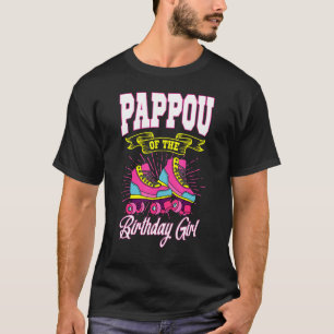 Camiseta Pappou Do Aniversário Rapariga Skates Bday Ska