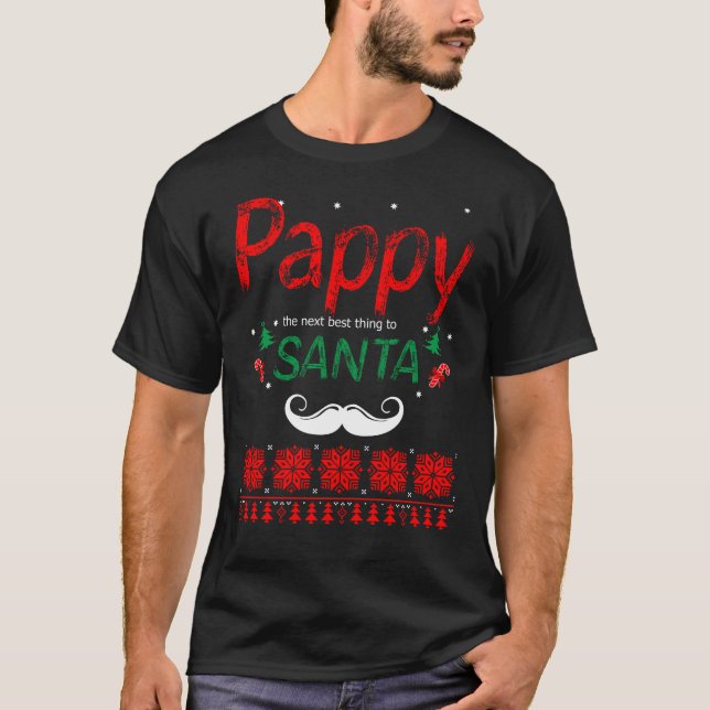 Camiseta Pappy A Próxima Melhor Coisa Para Papais noeis (Frente)
