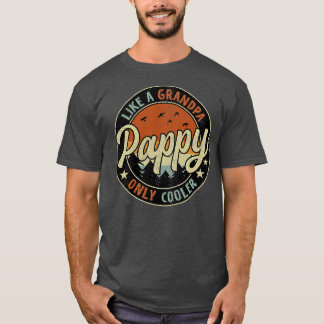 Camiseta Pappy Como Um Vovô Apenas O Retro Vintage Mais Fri