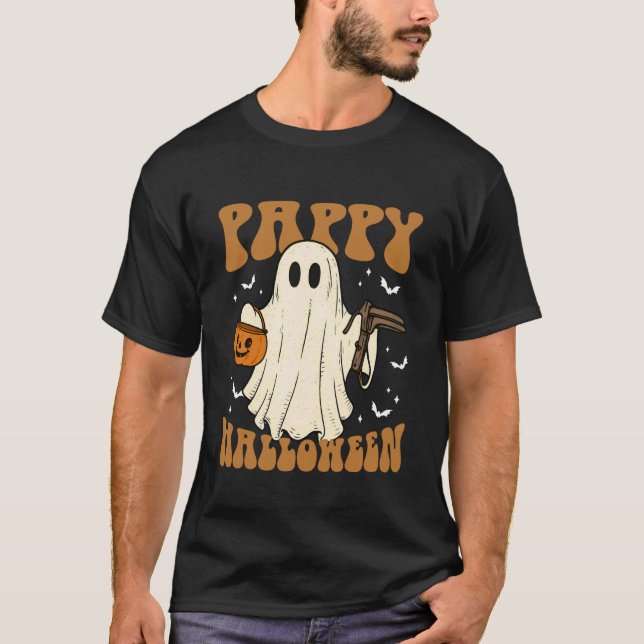Camiseta Pappy Halloween Ghost with Speculum OB Nursing Dep (Frente)