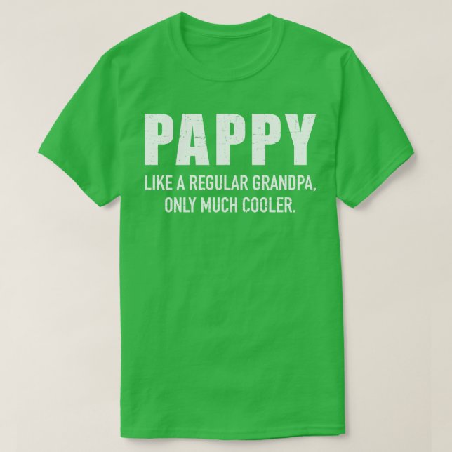 Camiseta Pappy mais frio que um vovô normal (Frente do Design)