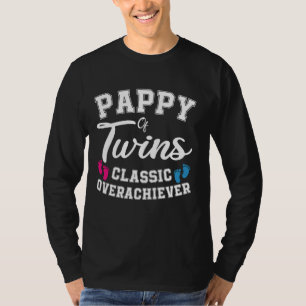 Camiseta Pappy Pai De Gêmeos Clássicos Dos Pais Da