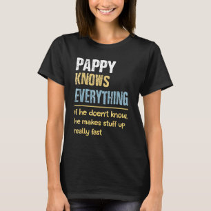 Camiseta Pappy sabe tudo - Vovô