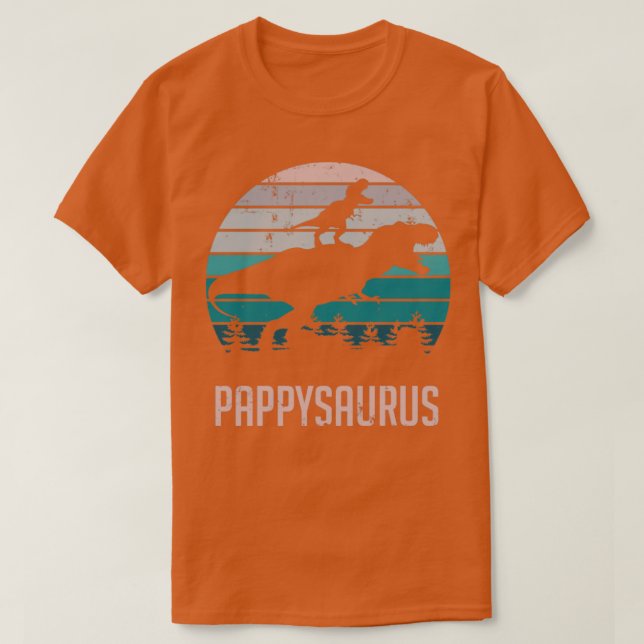Camiseta Pappysaurus TRex Dinossaur (Frente do Design)