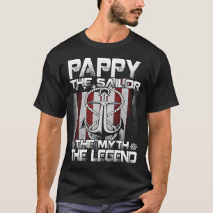 Camiseta PAPPYT O Marinheiro O Mito A Lenda