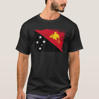 Camiseta Papua-Nova Guiné Sinalizador T Shirt