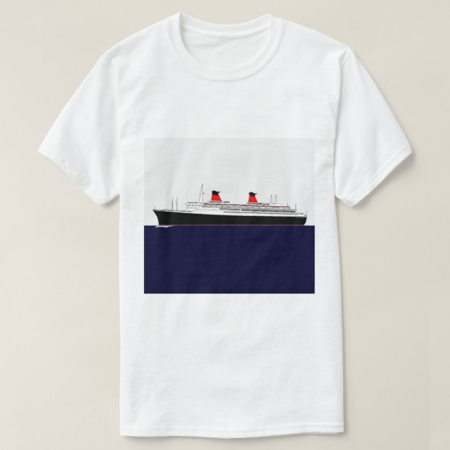 Camiseta Paquebot France (Frente do Design)