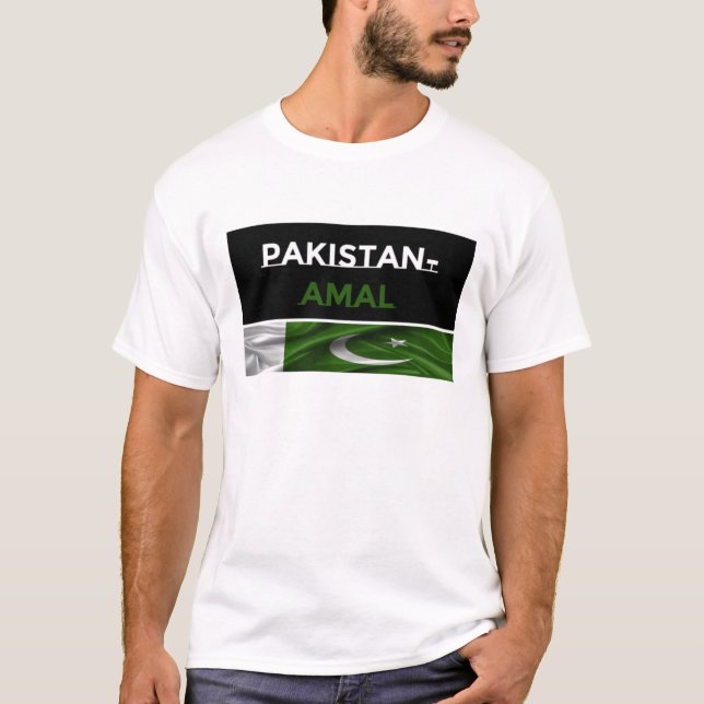 Camiseta Paquistão-Amal Men (Frente)