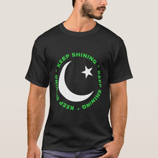Camiseta Paquistão continua brilhando (Frente)