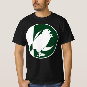 Camiseta Paquistão Falcão Paquistanês Bandeira Animal Nacio