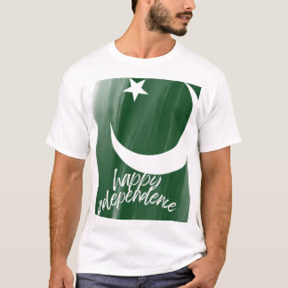 Camiseta Paquistão - Feliz Dia da Independência Especial