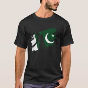 Camiseta Paquistão Flag Pakistan Cricket Fan Player Treinad
