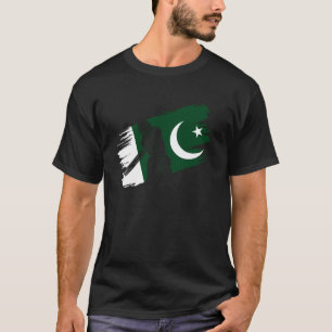 Camiseta Paquistão Flag Pakistan Cricket Fan Player Treinad