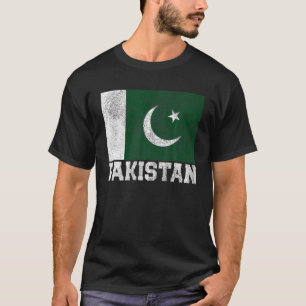 Camiseta Paquistão Flag Pride Roots Country Family Nation N