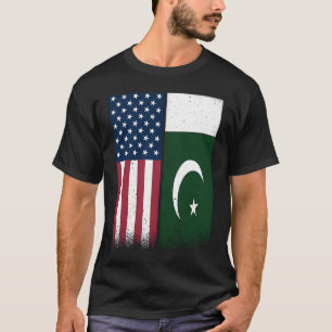 Camiseta Paquistão Paquistanês - americanos sinalizam orgul