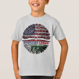Camiseta Paquistão paquistanês EUA americano EUA Estados Un