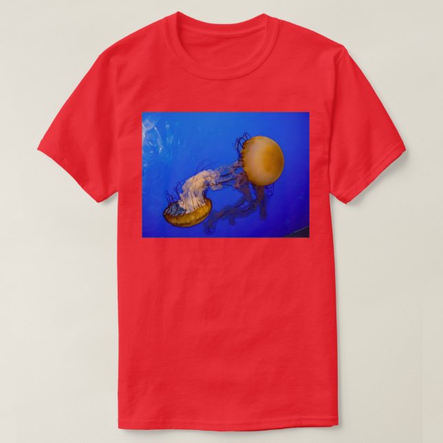 Camiseta Par de água-viva (Frente do Design)