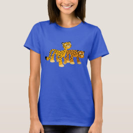 Camiseta Par de Cartoon Bonito Chita Mulheres T-Shirts
