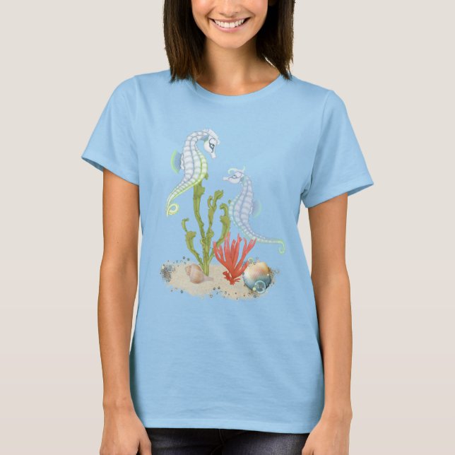 Camiseta Par de Cavalo do Mar (Frente)