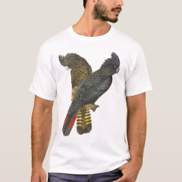 Camiseta Par de Cockatoo Preto