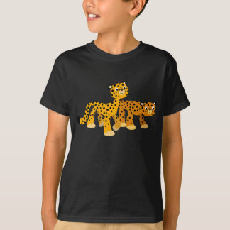 Camiseta Par de Queijo de Cartoon Bonito T-Shirts para cria