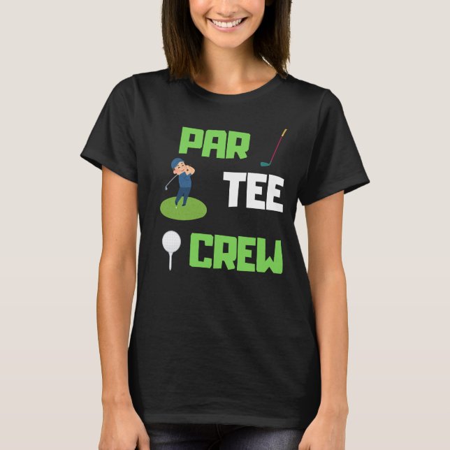 Camiseta Par Tee Crew Golf Lover (Frente)