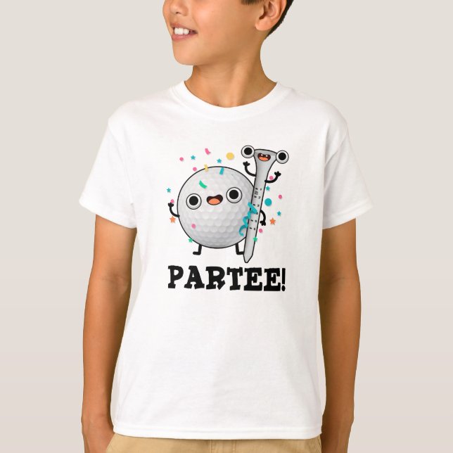 Camiseta Par-Tee Funny Golf Pun (Frente)