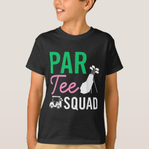 Camiseta Par Tee Squad, Fama de Jogador de Golfe Engraçado