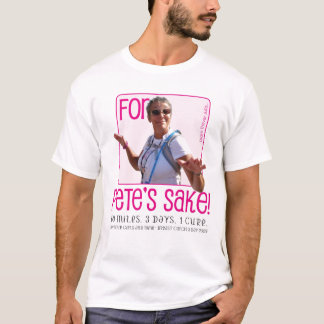 Camiseta Para a causa de Petes