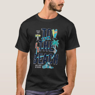 Camiseta Para A Família Praia Vavation Summer 2022 Viagem T
