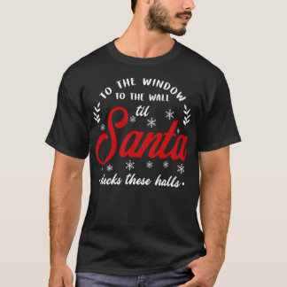 Camiseta Para A Janela Para A Parede, Papais noeis De Ladei