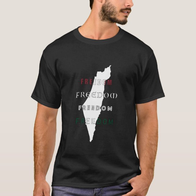 Camiseta para a liberdade  (Frente)