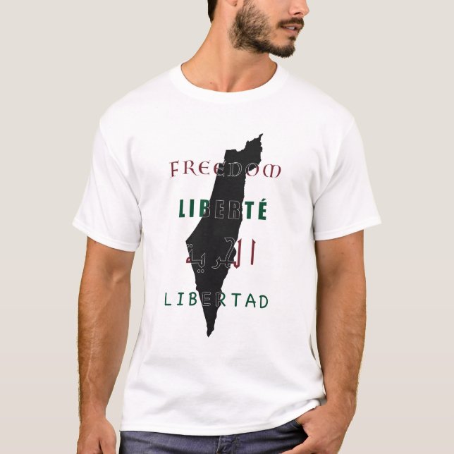 Camiseta para a liberdade (Frente)