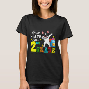 Camiseta Para a segunda série Dabbing French Bulldog de vol