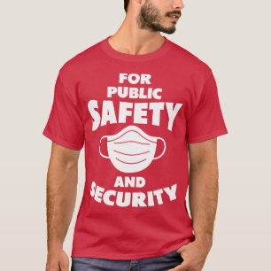 Camiseta Para A Segurança Pública E A Proteção