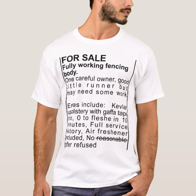 Camiseta Para a venda (Frente)